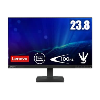 Lenovo L24-4e | Monitor | 23.8" Full HD | 100Hz | IPS | HDMI 1.4 | VGA